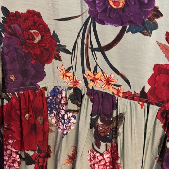 NWT H&M LADIES L floral dress - Picture 5 of 11